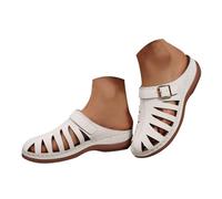 Sandalias ortopédicas para mujer de verano 2026 Chanclas cerradas cómodas suaves zapatos ortopédicos transpirables lavables sandalias caminata elegantes zapatos casuales para senderismo, playa y