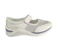 Sandalias ortopédicas para mujer, sandalias de cuña de cuero con soporte de arco, zapatos para caminar, sin cordones, puntera abierta, sandalias cómodas de verano, sandalias de ajuste extra ancho del