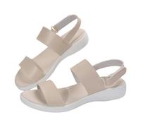 Sandalias ortopédicas para mujer, sandalias de trekking, monocolor, moda, para exteriores, sandalias deportivas delgadas y elásticas, súper cómodas, con plataforma de verano, puntera abierta