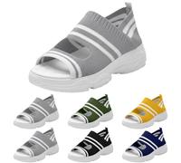 Sandalias ortopédicas para mujer, sandalias deportivas para mujer, sandalias de verano con plantilla, zapatos de jardín, cómodas sandalias con suela suave, sandalias de playa, sandalias de plataforma