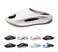 Sandalias ortopédicas para mujeres y hombres, fascitis plantar, soporte de arco, cómodas sandalias con cojín suave, antideslizante, puntera abierta, para interiores y exteriores, pantuflas de verano