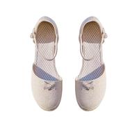 Sandalias ortopédicas transpirables con soporte de arco para mujer, extra anchas, cómodas, ortopédicas de malla hueca, sandalias de playa para mujer, sandalias de playa con puntera dividida, zapatos