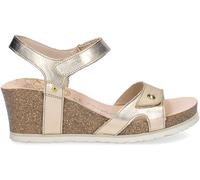 Panama Jack Julia Shine, Sandalia de cuña Mujer, Oro B003, 42 EU