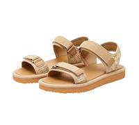 Sandalias para caminar para mujer, de ajuste ancho, sandalias planas para mujer, sin espalda, puntera abierta, transpirables, sandalias de playa con doble hebilla ajustable, zapatos ligeros de verano