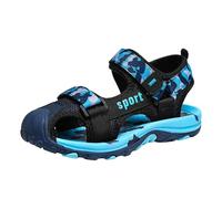 Sandalias para exploraciones al exterior calzado ligero y transpirable ideal para niños de a doce años diseño versátil con correas ajustables duraderas para temporadas primaverales (Blue, 36 Big Kids)