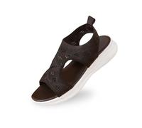 Sandalias Para Mujer 2025 De CuñA CóModas Elegantes Y Bonitas Ahuecadas Exteriores Zapatos Playa Casual Mulas Sandalia Boda Caminar Fiesta