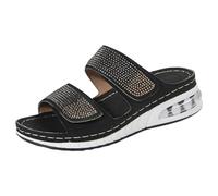 Sandalias Para Mujer 2025 Moda Zapatos De Playa Elegantes Y Bonitas Ahuecadas Exteriores Casual Vintage Ideales Primavera-Verano