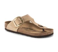 Sandalias para mujer Birkenstock Gizeh Big Buckle Birko-Flor Patent 38 Estrecho