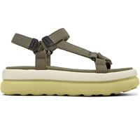 CAMPER Pelotas Flota Up - Sandals for Women - Green, size 38, Cotton fabric