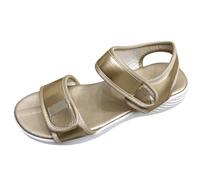Sandalias para mujer cómodas - Zapatos peep toe para mujer, sandalias ortopédicas antideslizantes, zapatos de verano cómodos, informales, sandalias deportivas ligeras para mujer con suela gruesa para