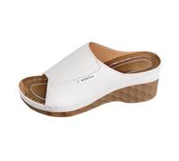 Sandalias para mujer con plataforma, sandalias ortopédicas de cuña, sandalias antideslizantes para pies descalzos, sandalias ligeras de verano, cómodas, sandalias de playa, elegantes, para el día a