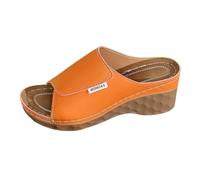 Sandalias para mujer con plataforma, sandalias ortopédicas de cuña, sandalias antideslizantes para pies descalzos, sandalias ligeras de verano, cómodas, sandalias de playa, elegantes, para el día a