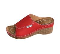Sandalias para mujer con plataforma, sandalias ortopédicas de cuña, sandalias antideslizantes para pies descalzos, sandalias ligeras de verano, cómodas, sandalias de playa, elegantes, para el día a