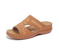 Sandalias para mujer, sandalias ligeras ortopédicas, zapatos de verano, sandalias bohemias, zapatos de agua, zapatos de natación, zapatos de playa, cómodos, zapatos de playa, zapatos de piel para