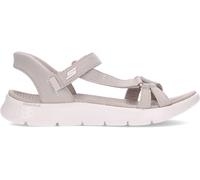 Skechers - GO WALK FLEX SANDAL ILLUMINATE, Sandalia Mujeres, TAUPE,