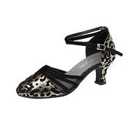 Sandalias para Mujeres 2025 Toe Ballroom Tango Tango Latin Dance Practice Performence Party Dancing Zapatos