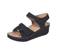 Sandalias para Mujeres Zapatos Mujeres Sandalias de Fondo Grueso Mujer Zapatos de Mujer Suave para Mujeres livianas Zapatos para Caminar Femenino6.5 Reino Unido