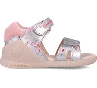 Sandalias para niña Biomecanics 252142 Estampado Biogateo open toe PLATA_B198 21
