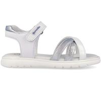 Sandalias para niña GARVALIN 262421 Cruzada BLANCO_PLATA_C313 27