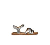 Geox J Sandal Karly Girl, Sandalia, Silver, 30 EU