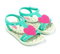 Sandalias para niña Ipanema My First mint con corazón 25,5