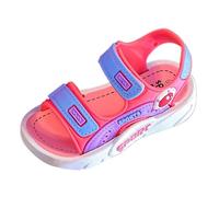 Sandalias para niñas y niños zapatos de baile Mary Jane pequeños Vestir Nina lindo estampado floral lazo chanclas Deportivas
