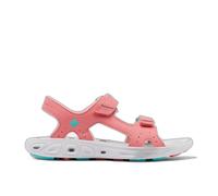 Columbia Youth Techsun Vent Sandalias De Senderismo Y Trekking para Unisex niños, Rojo (Wild Salmon x Dolphin), 39 EU