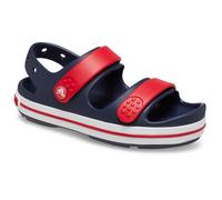 Crocs Crocband Cruiser Sandal K, Sandalias Unisex niños, Navy Varsity Red, 29/30 EU
