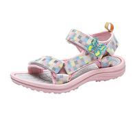 Sandalias para niños, sandalias para niñas, zapatos de verano para niñas, sandalias de playa antideslizantes, sandalias de playa ligeras, zapatos de cuero ligero, rosa, 33 EU