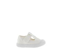 Calzados Victoria Sandalias 1915/136625 Lona Unisex Blanco Tira adherente Refuerzo puntera Talla 22