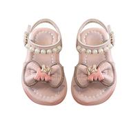 Sandalias para niños y niñas, transpirables, ligeras, sandalias de suela suave, sandalias de verano, cómodas sandalias antideslizantes de playa, zapatos de princesa, zapatos para aprender a andar