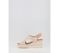 Pikolinos Sandalias cuña Aguadulce en cuero para señora W3Z-1775C1 color nata 40