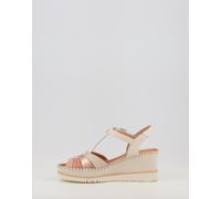 Pikolinos Sandalias cuña en Cuero AGUADULCE para Mujer Color Nata