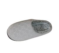 Sandalias Planas Blancas Para Mujer Vestidas Zapatillas de Invierno Cálidas y antideslizantes para Mujer, Gruesas y cálidas de madera, Botas de Interior Verano Marrón, gris, 43 EU