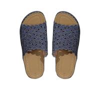 Sandalias planas con corte floral para mujer, informales, sin cordones