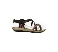 Sandalias Planas Mujer Skechers Reggae Slim - Sun Array Marron MKP
