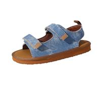 Sandalias planas para caminar para mujer, sandalias de playa para mujer, ajuste ancho, ligeras, sin espalda, transpirables, antideslizantes, con hebilla ajustable, cómodas zapatos de verano para uso