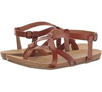 Sandalias planas para mujer Blowfish, laguna/turquesa, estilo floral, talla M 9,5 (EE.UU.), color Marrón, talla 36.5/37 EU