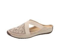 Sandalias planas para mujer, zapatos casuales para caminar, zapatos de playa de verano para mujer, Albaricoque, 39 EU