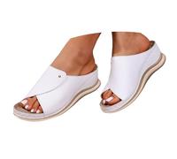 Sandalias Plataforma Mujer Con Cuña Verano De Vestir Chanclas Ortopédicas Elegantes Piscina Casual Chancletas Comodas Tacon Flexibles Flip Flops Playa Sandalia Punta Abierta Caminar Senderismo