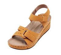 Sandalias Plataforma Mujer Sandalias Cómodas Mujer De Yute Sandalia Zapato Verano Planas Deportivas Calzado Negras Zapatillas Lona Zapatos Cuña Marron Vestir Playa Marrones 37 Negra Cómodos Hombre