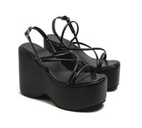 Sandalias Plataforma Mujer Sandalias Comodas Mujer Zapato Verano Con Negras Zapatos Comodos De Casual Sandalia Negra Plateadas Zapatillas Lona Juveniles Vestir Tacon Alto Elegantes Mulher 35 Fascitis