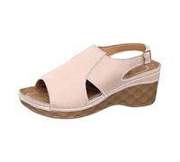 Sandalias Plataforma Sandalias Comodas Mujer Negras Para Planas Zapatos Comodos Elegantes Fascitis Plantar Confort Cangrejeras De Verano Vestir Zapato Viaje Sapatos Homem 41 Cuña Marron Tacon