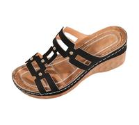 Sandalias Plataforma Sandalias Mujer Plataforma Cuña De Negro Plateadas Zuecos Vestir Piel Comodas Cruzadas Mocasines Negras Elegante Con Zapatos Cómodos Hombre 39 Sandalia Deportiva Verano Tiras