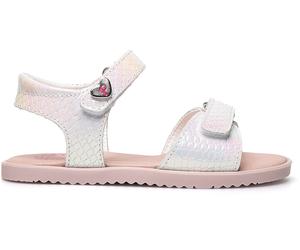 Sandalias respetuosas para chica PABLOSKY 453100 Kansas Grabado BLANCO 29