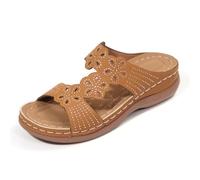 Sandalias robustas para mujer, sandalias ligeras ortopédicas, zapatos de verano, sandalias bohemias, zapatos de natación, cómodos, zapatos de playa, zapatos de piel para fiesta en la piscina, zapatos