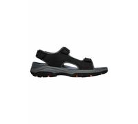 Skechers TRESMEN GARO, Sandalias para Hombre, Black Synthetic, 42 EU