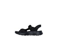 Skechers Sandalias deportivas Go Walk Flex Easy Entry para mujer, Negro/Lime, 41 EU