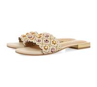 SANDALIAS TIPO PALA COLOR CUERO CON ADORNOS DE TACHAS PARA MUJER LABIN