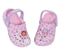 Sandalias Tipo Zueco para casa de muñecas de Gabby para niñas con Insignias de dijes, Zapatos para niños para Interior y Exterior, deslizables con Correa en el Tobillo